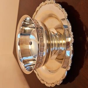 Vintage Oneida Silverplate Sauce/Condiment server